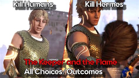 The Keeper and the Flame All Choices/Outcomes 